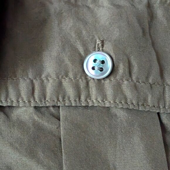 Banana Republic all silk utility shirt - Picture 4 of 9